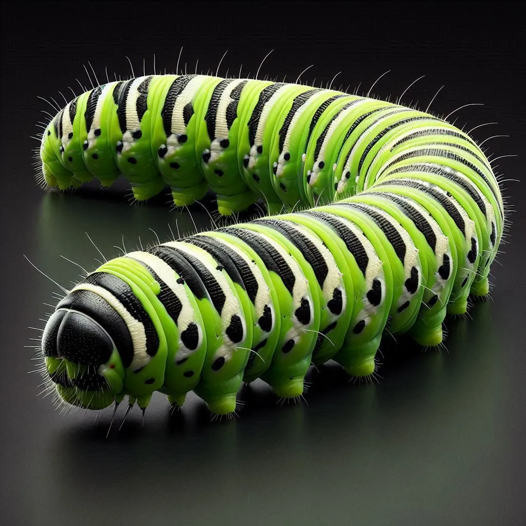 Buchsbaumzünsler Larve